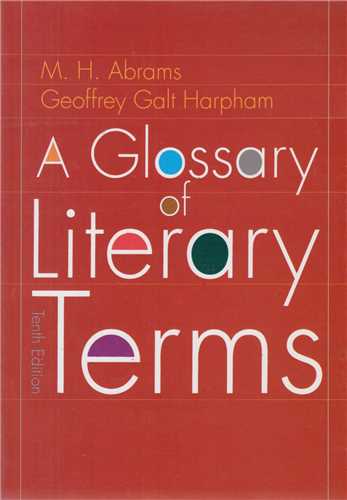 A glossary of literary terms 3ed